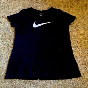 Nike woman large black shirt.